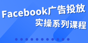 百万级广告操盘手带你玩Facebook全系列投放:运营和广告优化技能实操!-司马网创基地