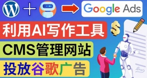 搭建一个英文WordPress网站:利用AL工具生成内容 投放Adsense广告赚钱!-司马网创基地