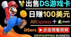 出售DS游戏卡，日赚100美元以上，净利润可达100%-司马网创基地