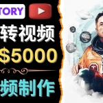 利用AI工具一键制作明星，名人YouTube视频，轻松月赚5000美元 无需任何基础