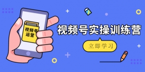 微信视频号实操训练营:视频号起号运营纯干货玩法!-司马网创基地