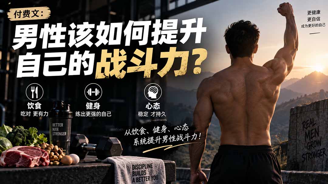 【2026.09.13】付费干货：男人如何让自己更有“硬实力”？