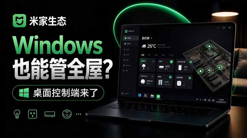 Github最新开源，MiHome-Windows，电脑也能管全屋-司马网创基地