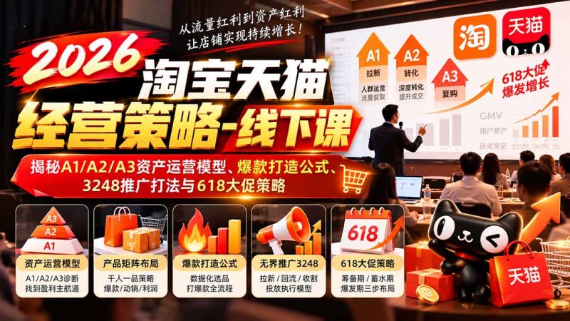 2026淘宝天猫经营策略-线下课-更新1019-司马网创基地