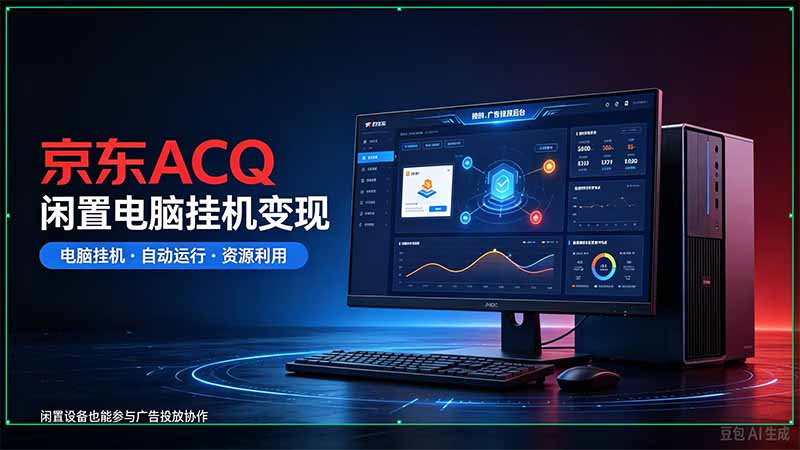 京东ACQ是什么?闲置电脑挂机采集项目拆解-司马网创基地